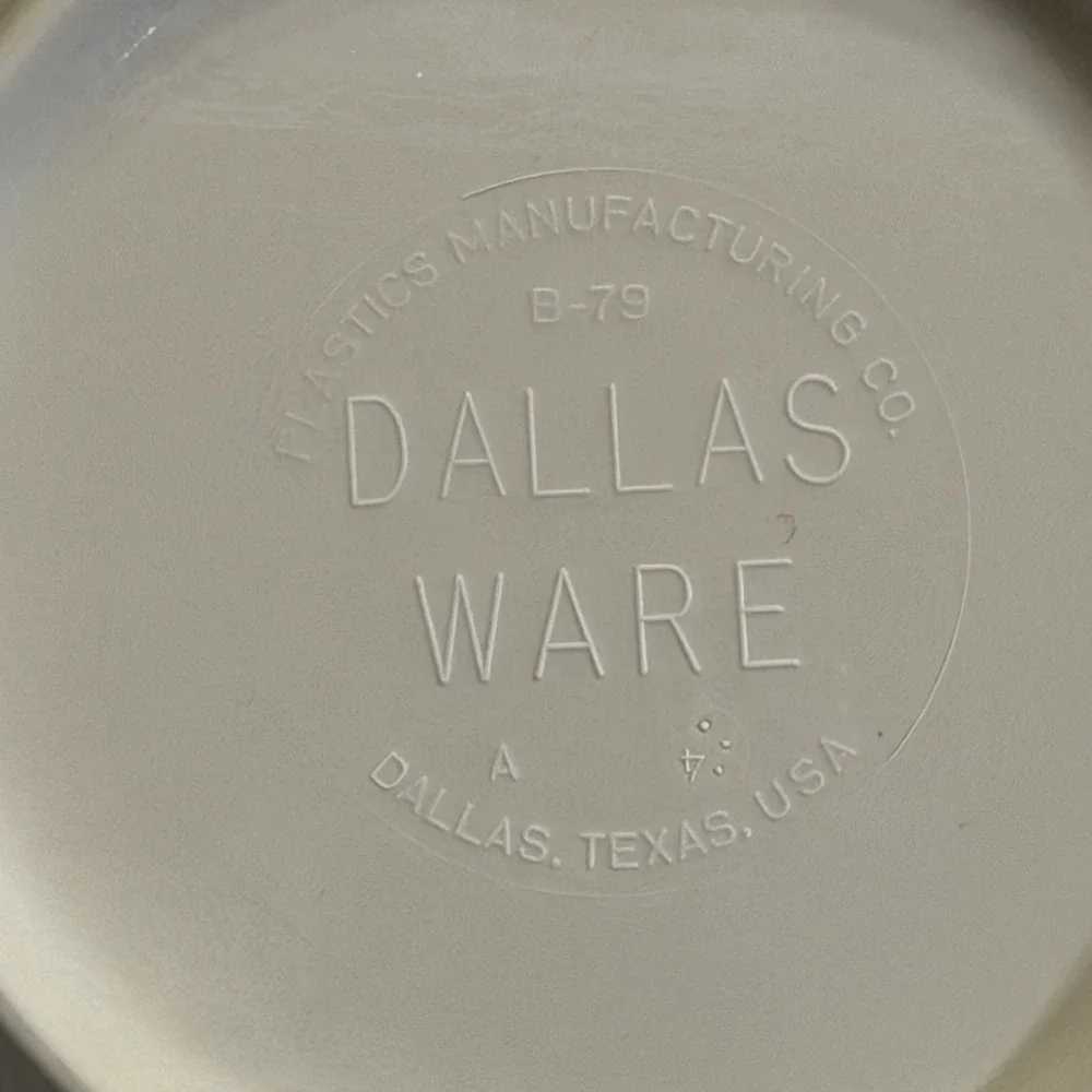 DALLAS WARE‎ Soup Cereal Bowls Melamine B-79 5 3/4